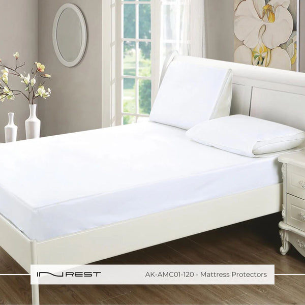 Inrest Medical Mattress Protector with Microfiber Insulator - Size 120x200x35 Cm