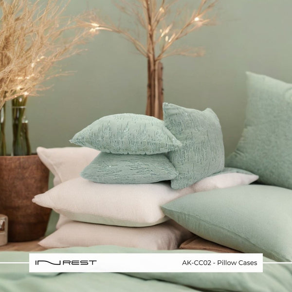 Pillow Cover Light Green - INREST 45*45cm