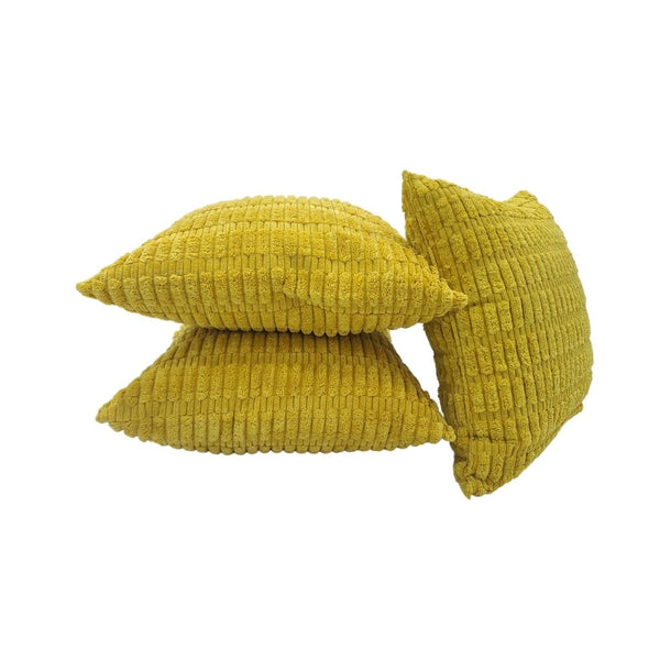 Pillow Cover 100% Polyester Yellow - INREST 45*45cm