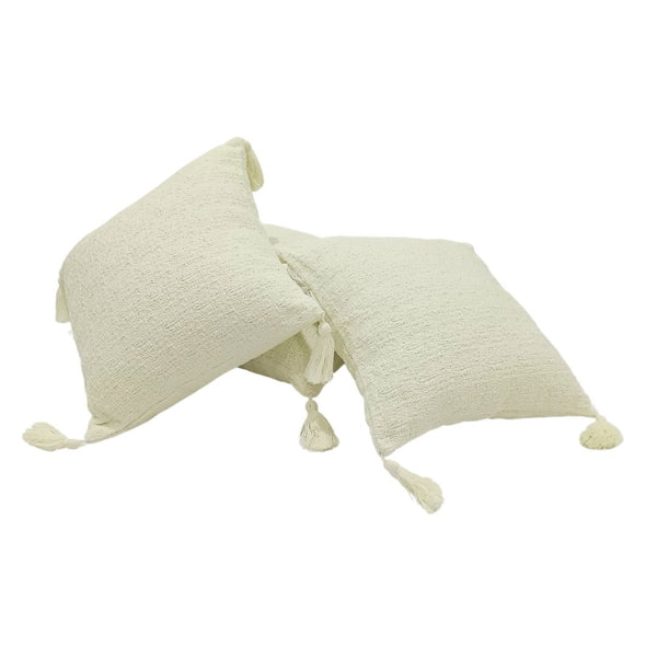 Pillow Cover 100% Polyester White - INREST 45*45cm One Piece