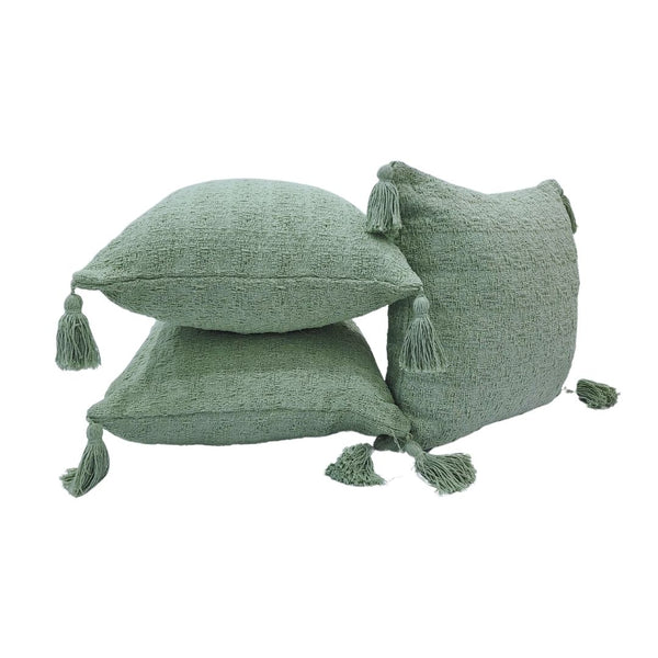 Pillow Cover 100% Polyester Light Green - INREST 45*45cm One Piece