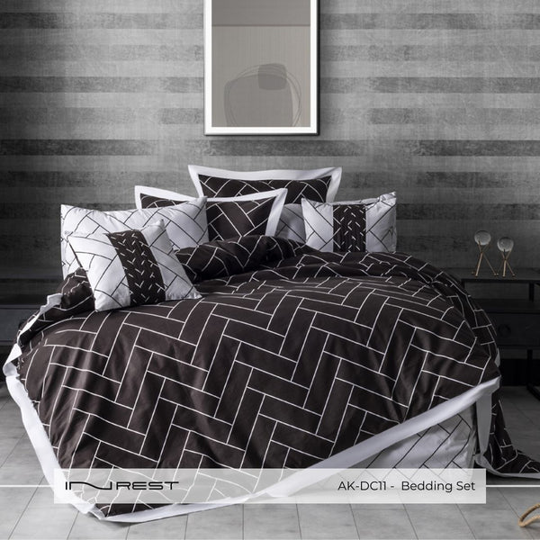 Mango King Duvet Set (Without Filling) 100% Cotton 8pcs