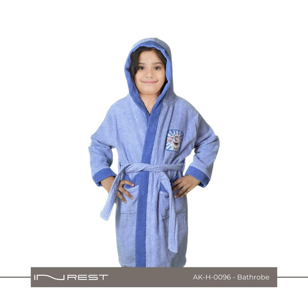 100% Cotton Children Bathrobe - 1pc - MultiColor