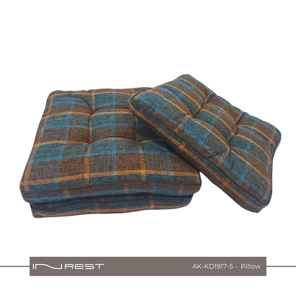 Chair Cushion  Brown And Blue - INREST 42*42cm