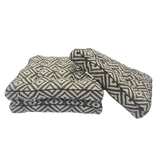 Chair Cushion 100% Polyester Light Beige And Black - INREST 40*40cm