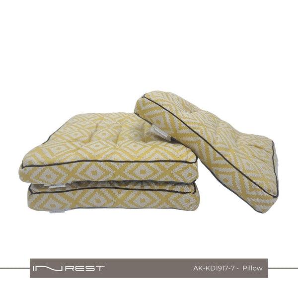 Chair Cushion  Light Beige And Yellow - INREST 40*40cm