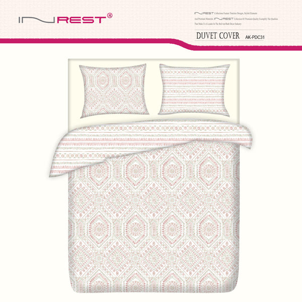 Calista Duvet Set (Without Filling) 100% Cotton 3pcs