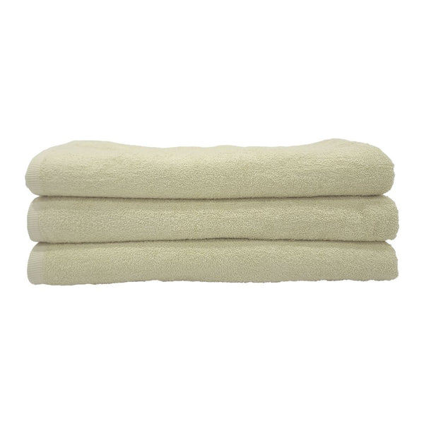 Hotel Towels Creamy Color 100% Cotton Size 100*200 Cm - INREST