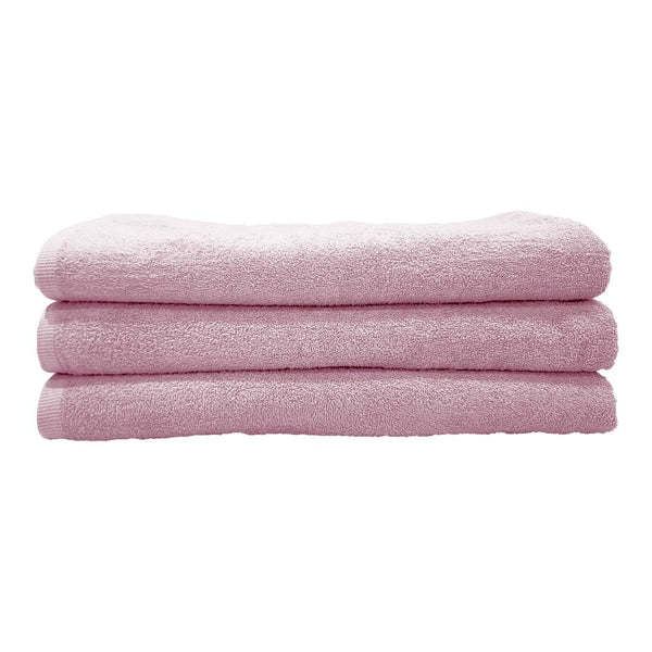 Hotel Towels Dark Pink Color 100% Cotton Size 100*200 Cm - INREST