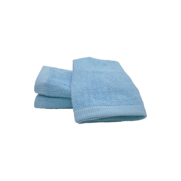 Hotel Towels Light Blue Color 100% Cotton Size  50*100 Cm - INREST