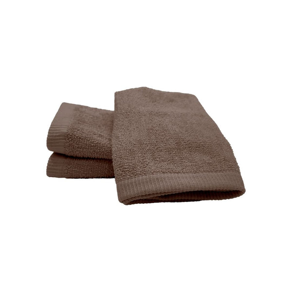 Hotel Towels Dark Brown Color 100% Cotton Size  50*100 Cm - INREST