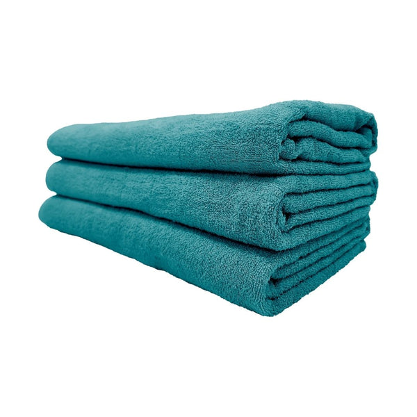 Hotel Towels Blue Color 100% Cotton Size 80*160 Cm - INREST