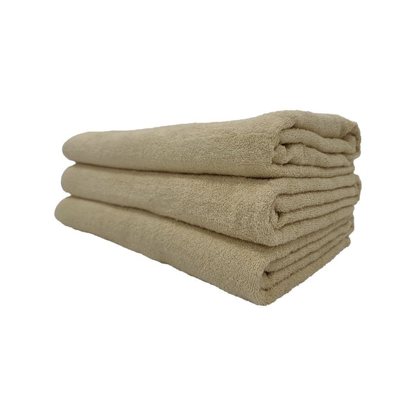 Hotel Towels Beige Color 100% Cotton Size 80*160 Cm - INREST