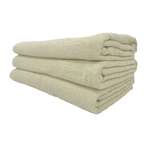 Hotel Towels Creamy Color 100% Cotton Size 80*160 Cm - INREST