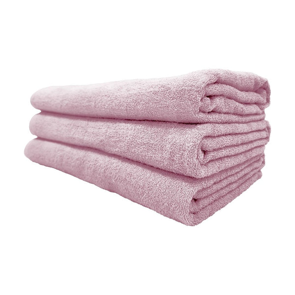 Hotel Towels Dark Pink Color 100% Cotton Size 80*160 Cm - INREST