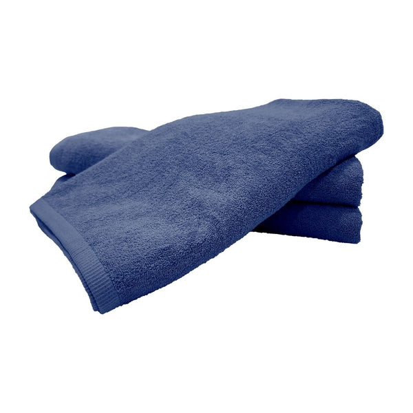 Hotel Towels Dark Blue Color 100% Cotton Size 90*180 Cm - INREST