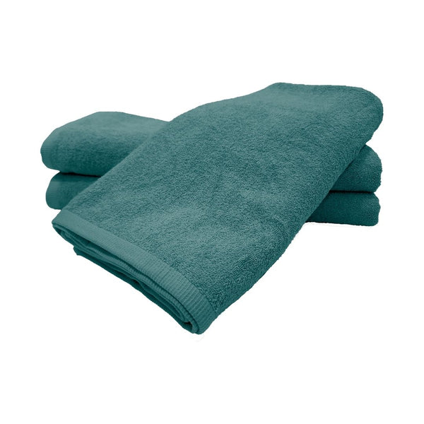 Hotel Towels Dark Green Color 100% Cotton Size 90*180 Cm - INREST