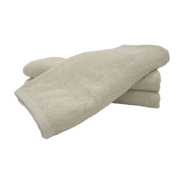 Hotel Towels Light Beige Color 100% Cotton Size 90*180 Cm - INREST