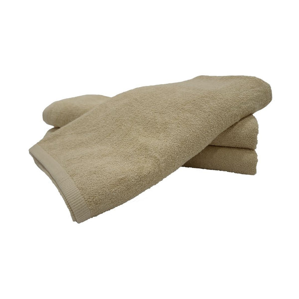 Hotel Towels Beige Color 100% Cotton Size 90*180 Cm - INREST