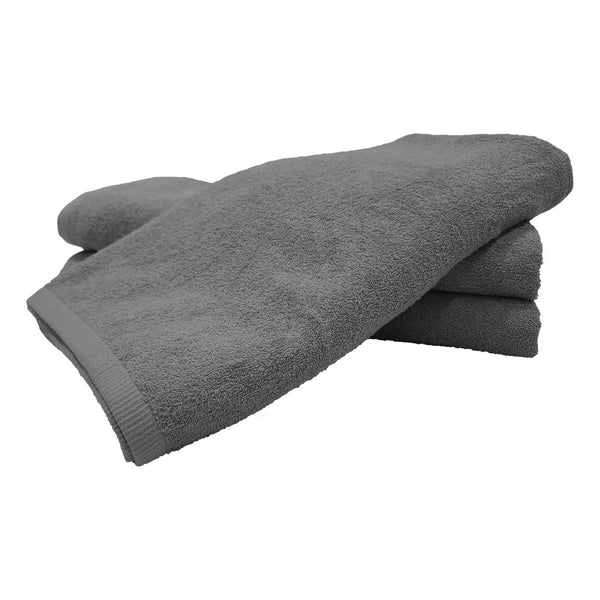 Hotel Towels Dark Gray Color 100% Cotton Size 90*180 Cm - INREST