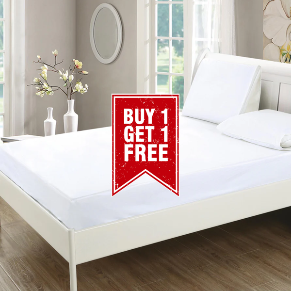 واقي المرتبة الطبي مع عازل ألياف دقيقة – متعدد المقاسات اشترِ 1 واحصل على 1 مجاناً