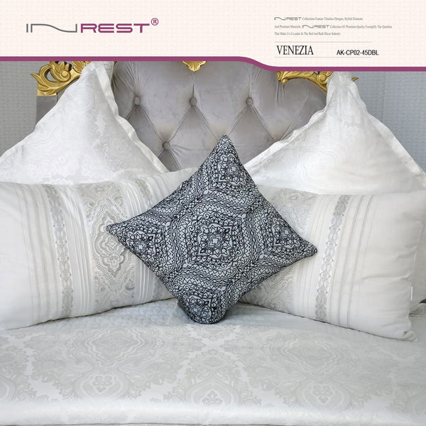 Luxury pillow cover venice dark blue