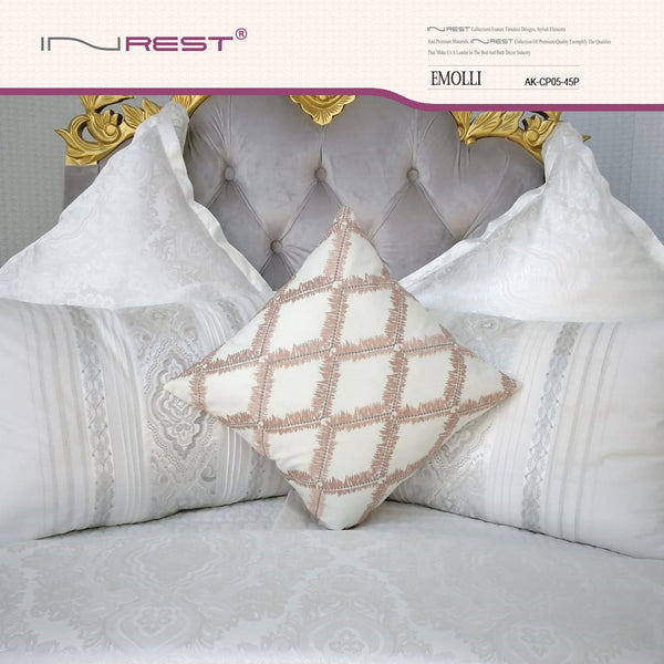 Luxurious Emoli cushion cover Pink